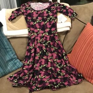 LulaRoe Nicole flower dress